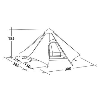 Tenda Robens Fairbanks per 4 persone