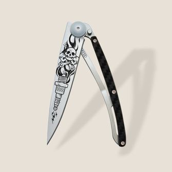 Deejo coltello di chiusura Tattoo fibra Biker