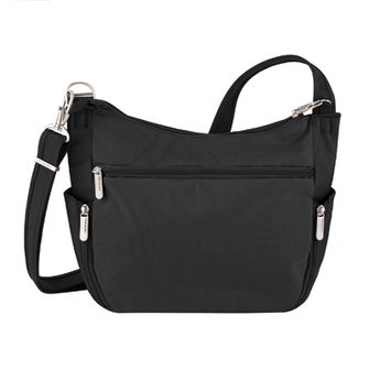 Travelon Borsa a tracolla antifurto nera Crossbody Classic Lady