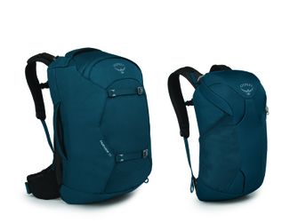 Borsa OSPREY FAIRVIEW 55,  night jungle blue