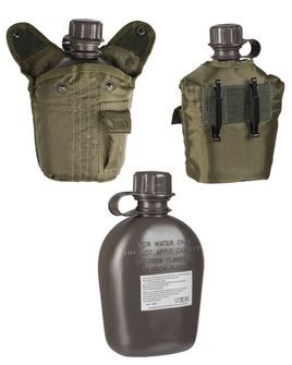 Mil-Tec Field bottle US IMPORT 1l con coperchio oliva