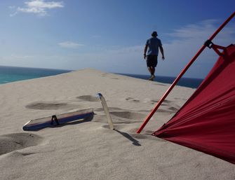 BasicNature Picchetti per tenda in Duralumin sabbia 33,3 x 3,6 cm