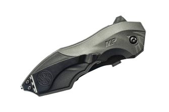 Smith and Wesson M&amp;P 2nd Generation M.A.G.I.C. coltello tattico 8,9 cm, nero, alluminio, gomma