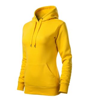 Felpa con cappuccio da donna Malfini Cape, giallo