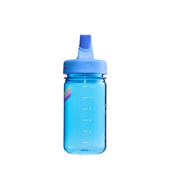 Nalgene Biberon Grip-n-Gulp Sustain 0,35 l con coperchio blu, ippopotamo musicale