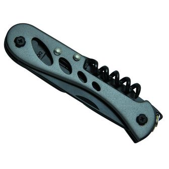 Baladeo ECO165 Coltello multifunzione Barrow Tech, 7 funzioni, nero militare