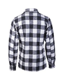 Camicia Mil-Tec Lumberjack button-down BIANCA, nera