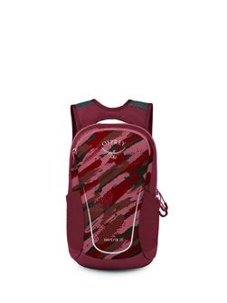 Zaino da trekking OSPREY DAYLITE JR,  brush strokes print/red canyon