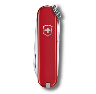 Victorinox Classic SD Colors Style Icon coltello multifunzione 58 mm, rosso, 7 funzioni