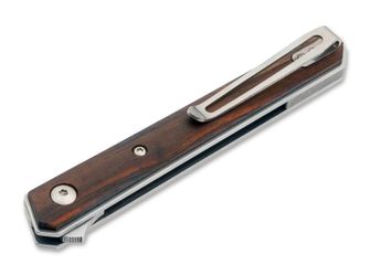 Böker Plus Kwaiken Air Mini Cocobolo, coltello tascabile 7,8 cm, legno