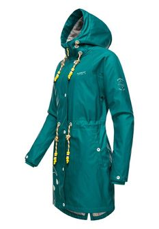 Giacca impermeabile Marikoo DANCING UMBRELLA donna, verde scuro