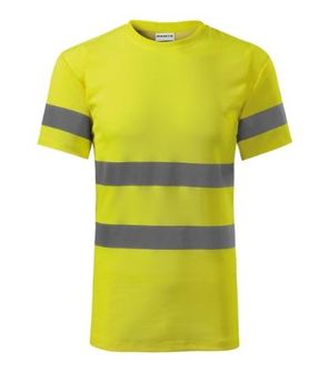 Camicia di sicurezza riflettente Rimeck HV Protect, giallo fluorescente