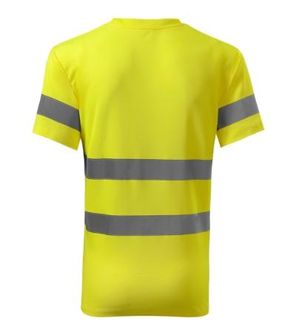 Camicia di sicurezza riflettente Rimeck HV Protect, giallo fluorescente