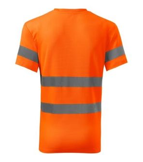 Camicia di sicurezza riflettente Rimeck HV Protect, arancione fluorescente
