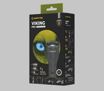 ArmyTek Viking Pro Torcia tascabile a LED bianchi da 2050 lm 136 g