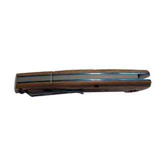 Coltello Walther legno blu noce BWK 4