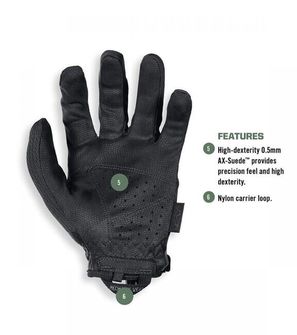 Guanti tattici Mechanix Specialty 0,5 nero