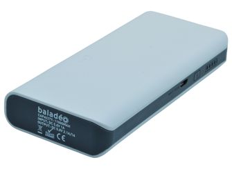 Baladeo PLR905 powerbank S11000 2x USB, bianco