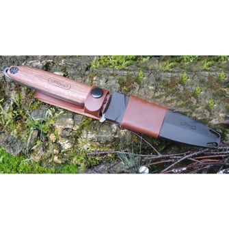 Coltello Walther legno blu punta di lancia noce BWK 3