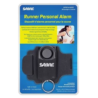 Allarme personale SABRE RED Runner, 130db, nero