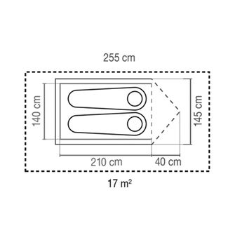 Tenda Coleman Darwin per 2 persone