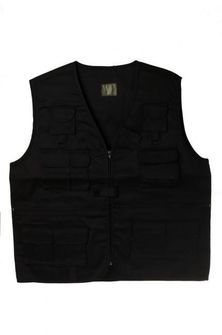 Natur gilet security, nero