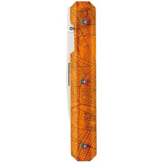 Akinod A03M00016 coltello tascabile 18h07, arancione centro città