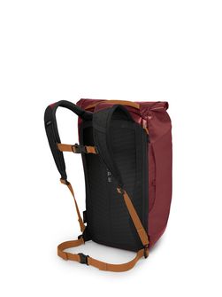 Zaino da città OSPREY TRANSPORTER ROLL TOP,  red mountain