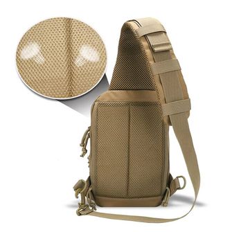 DRAGOWA TACTICAL Zaino con una sola cinghia Mike, verde