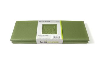 BasicNature Cuscino pieghevole verde