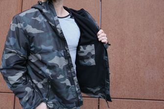 Brandit Windbreaker Frontzip giacca, darkcamo