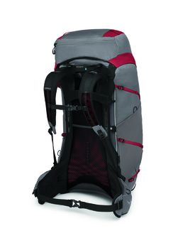 Zaino da trekking OSPREY EJA PRO 55,  dale grey/poinsettia red