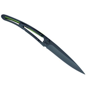 Coltello di chiusura Deejo Faggio verde nero