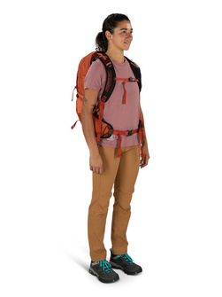 OSPREY zaino da trekking TALON EARTH 22,  coral