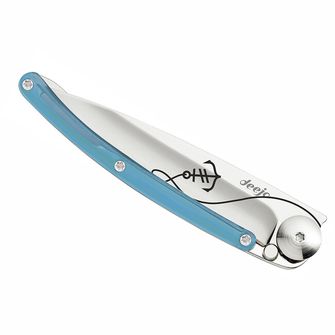 Deejo chiusura coltello tatuaggio blu ancora&amp;quot