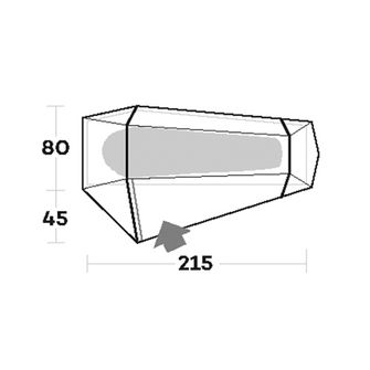 Tenda Ferrino Lightent Pro per 1 persona oliva