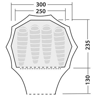 Tenda Robens Fairbanks per 4 persone