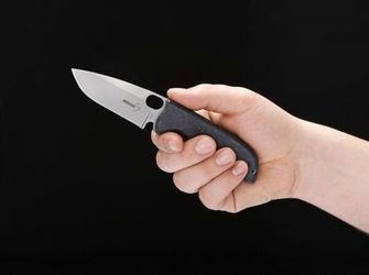 Böker Plus Amsterdam coltello tascabile a doppia azione 8,5 cm, nero, G10