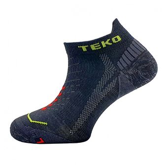 TEKO Calzini ultraleggeri da corsa MERINO eco RUN 1.0 ULTRA, nero