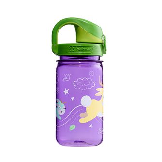 Nalgene Borraccia per bambini Grip-n-Gulp Sustain 0,35 L viola jackalope