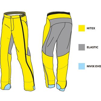 CAMP Adrenaline Pant 3.0, nero/giallo