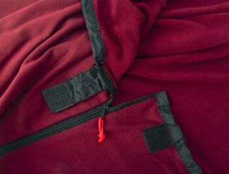 Origin Outdoors Fodera per sacco a pelo in micropile a forma di mummia bordeaux