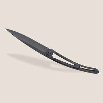 Coltello di chiusura Deejo Tattoo Legno di ebano nero Fase lunare