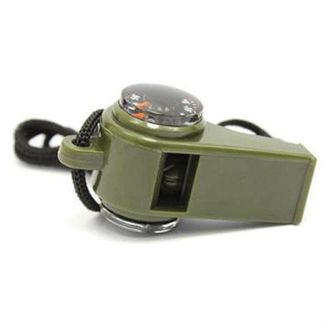 Origin Outdoors fischietto di sopravvivenza 3 in 1 Olive