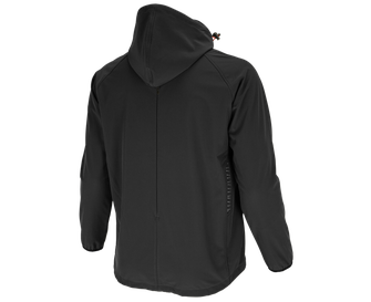 BENNON giacca softshell FORCE, nero/rosso