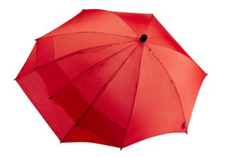 EuroSchirm Swing zaino ombrello a mani libere rosso