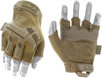 Mechanix M-Pact guanti antiurto, coyote senza dita