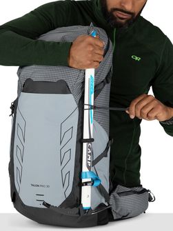 Zaino da trekking OSPREY TALON PRO 30,  silver lining