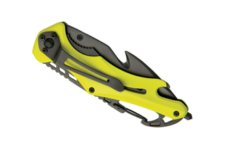 Baladeo ECO201 Coltello di salvataggio di emergenza, giallo riflettente