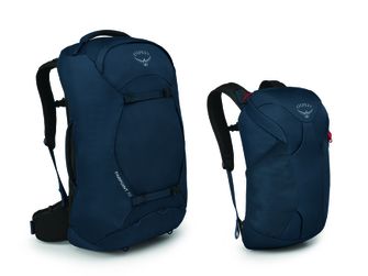 OSPREY borsa FARPOINT 70,  muted space blue